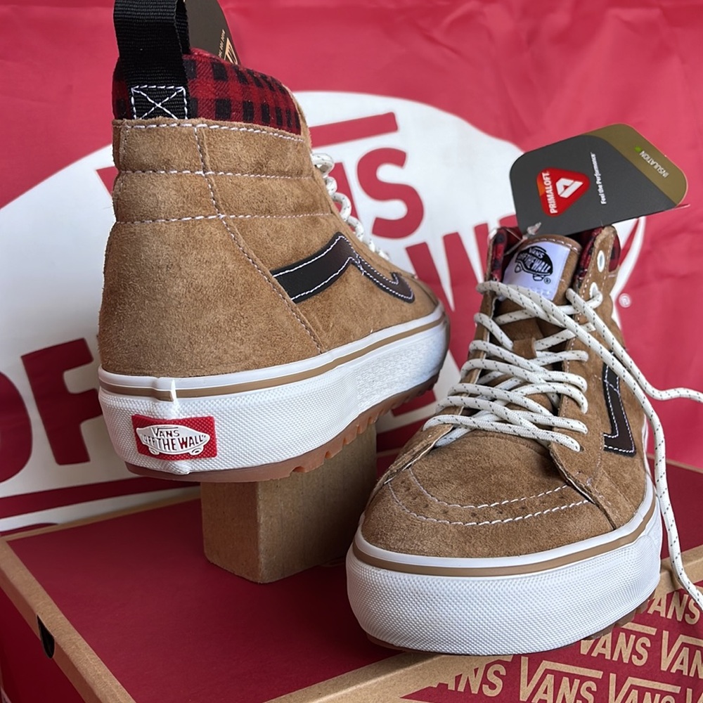 Vans Sk8-Hi Mte-1
Plaid Brown/Black
VNOA5HZYY49 WMNS boots - Picture 10 of 16